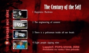 The Century of the Self – BBC
Documentary (by Adam Curtis )
4 capítulos de 