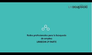 Curso de Redes Profesionales: Actividad en la red Linkedin. Subtitulado. Contenidos: C&oac