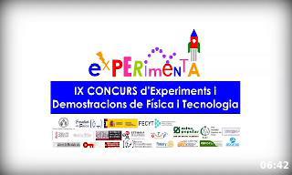 Proyectos premiados en la IX Feria-Concurso "Experimenta" de Experimentos y demo
