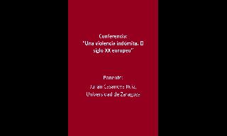 Julián Casanova Ruiz, Universidad de Zaragoza. 

Presenta: Cristina García