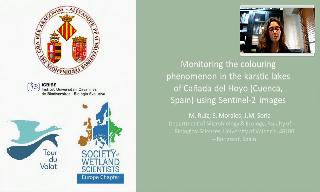 M. Ruiz; S. Morales; J.M. Soria. Monitoring the colouring phenomenon in the karstic lakes 