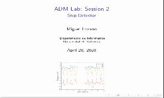 Step Detector Lab
