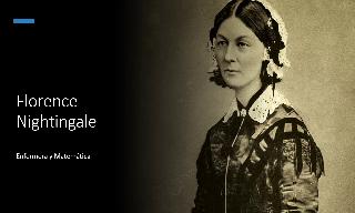 Video sobre Florence Nightingale - Enfermera y Matemática