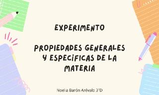 Noelia Barón 3ºD
Didáctica de las ciencias: materia, energía y 