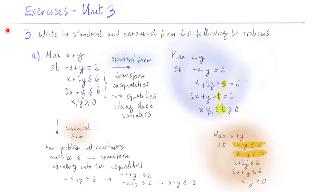 Solution to theoretical exercises 3 and 4 of Unit 3. Course Mathematics II of ADE, group A