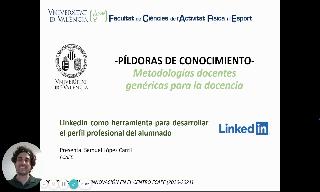14) Linkedin como herramienta para desarrollar el perfil profesional del alumnado (Samuel López Carril)