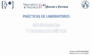 Practica 4 Biofarmacia y Farmacocinética