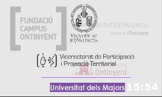 Image of the cover of the video;Alumnes de la Universitat dels majors d'Ontinyent transmeten la seua memòria i patrimoni viu a joves estudiants