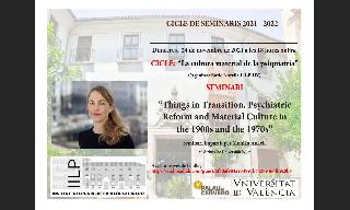 Image of the cover of the video;Seminari: Things in Transition. Psychiatric Reform and Material Culture in the 1900s and the 1970s