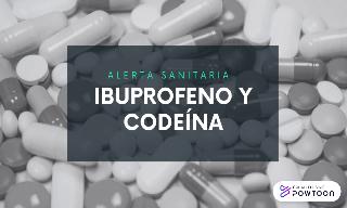 Alerta ibuprofeno y codeína