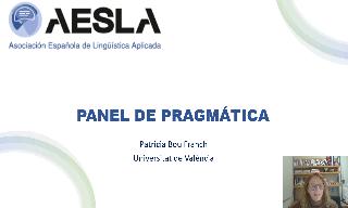 Presentación del panel de Pragmática para AESLA