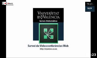 Participate in a webconference with the University of Valencia.