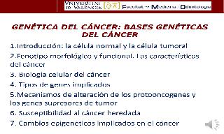 Genética del cáncer