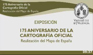 Amb motiu de la commemoració del 175 aniversari de la cartografia oficial a Espanya