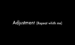 Adjustment: repeat with me (Subliminal economics)