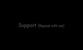 Support: repeat with me (Subliminal economics)