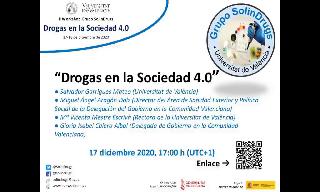 II Workshop Grupo SolinDrugs
 Drogas en la Sociedad 4.0
17-18 de diciembre de 2020
