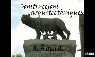 Es tracta d'un video sobre les construccions arquitectòniques en la ciutat de Roma,