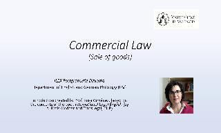 Introducción al inglés para el Derecho Comercial