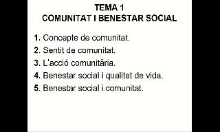 Psicologia de la Intervenció Social i Comunitària, Tema 1 Part 1.