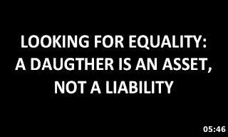 MICE 3rd Price. Looking for equality. A daughter is anasset, not a liability 
Digital Sto