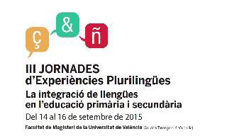 Autor: Moreno, Vicent ; III Jornades d'Experiències Plurilingües: La integraci